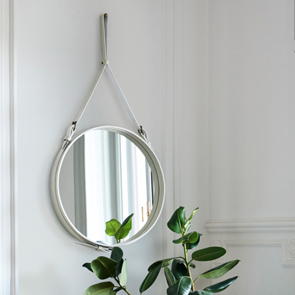Adnet Round Mirror