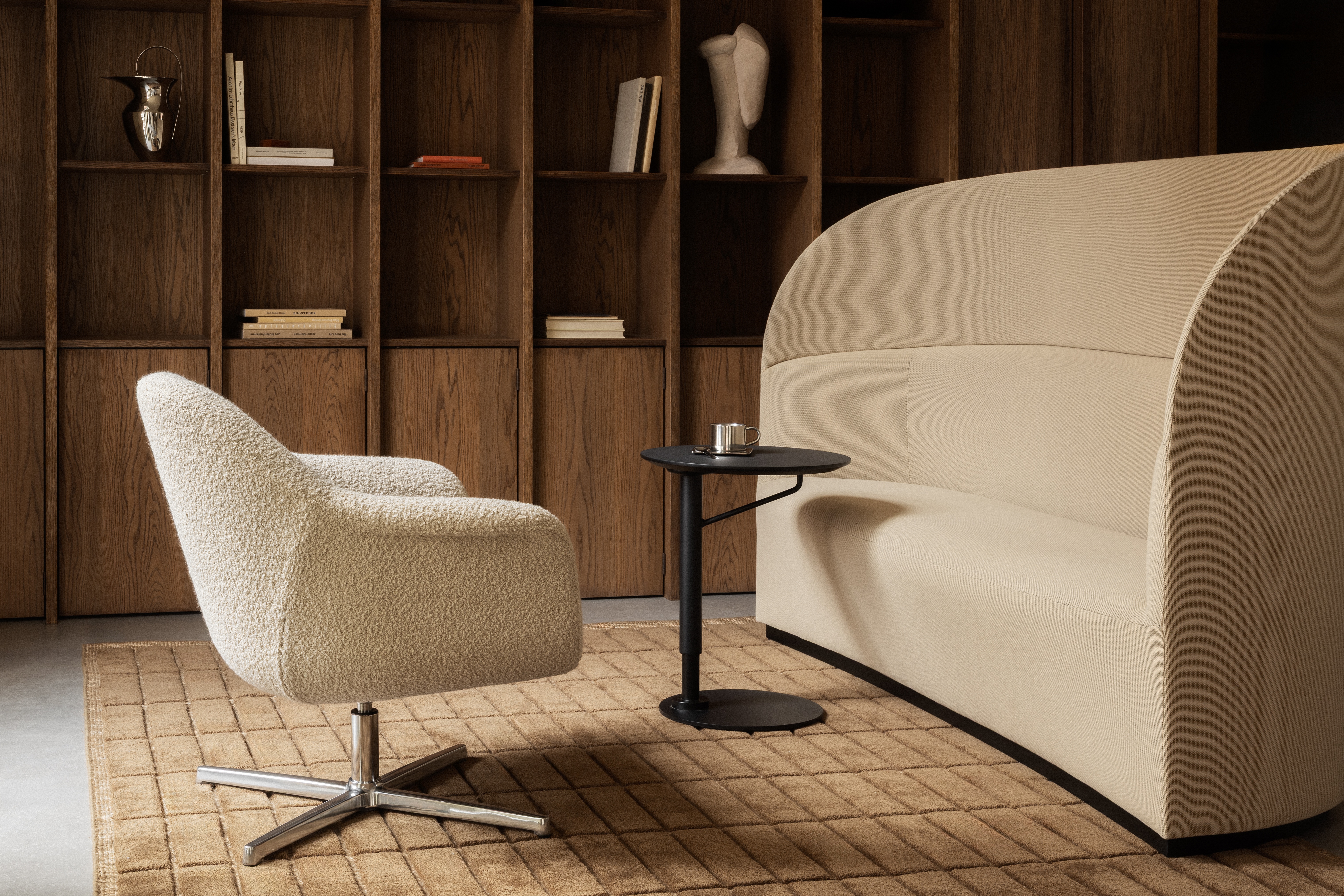 audo-harbour-lounge-chair-swivel-tearoom-sofa-high-back-branch-side-table-tile-rug-1