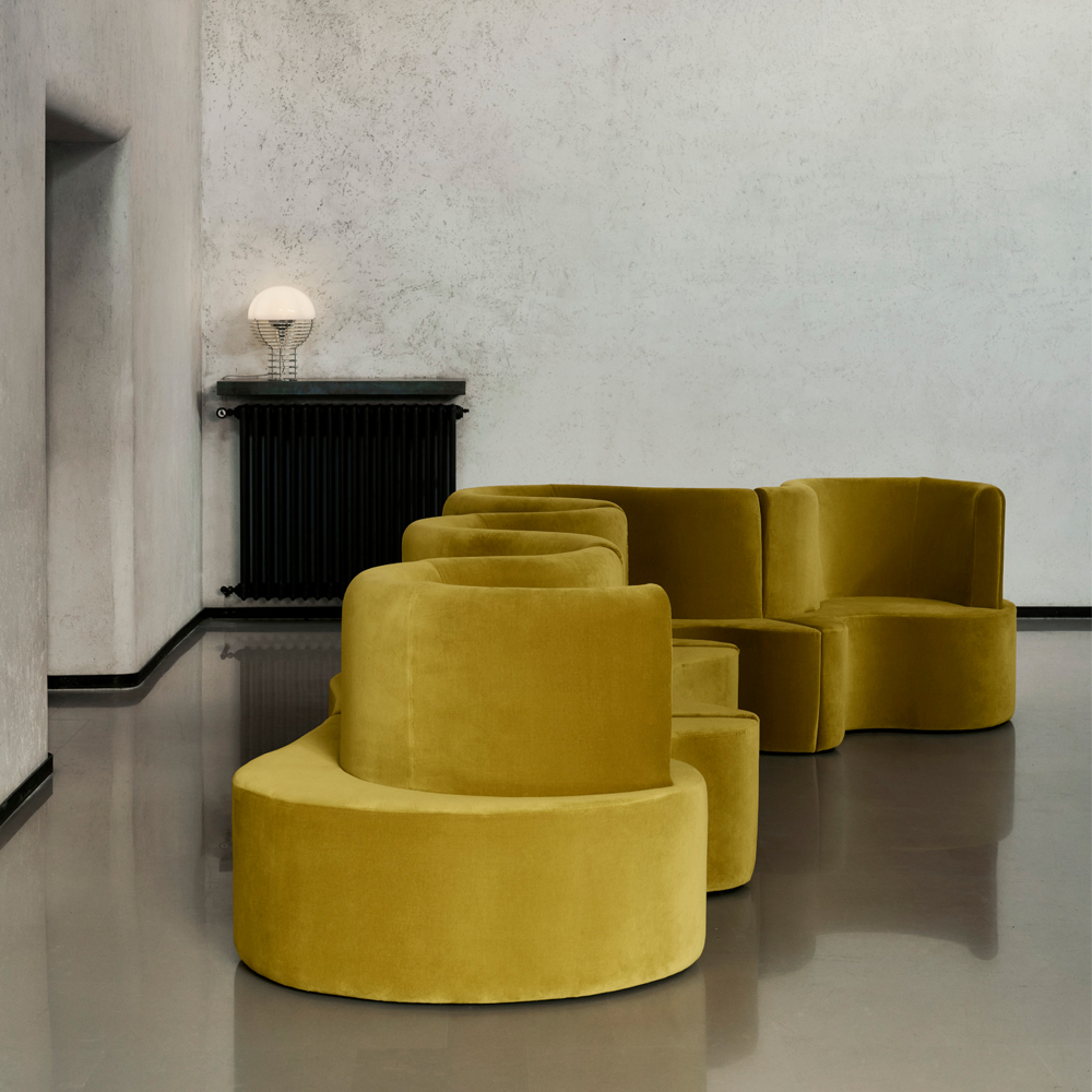 Cloverleaf Upholstered