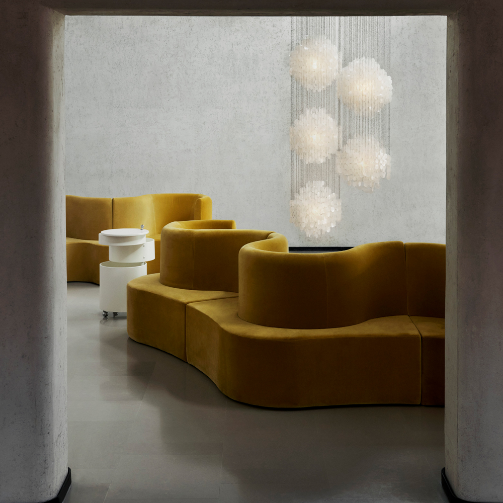 Cloverleaf Upholstered