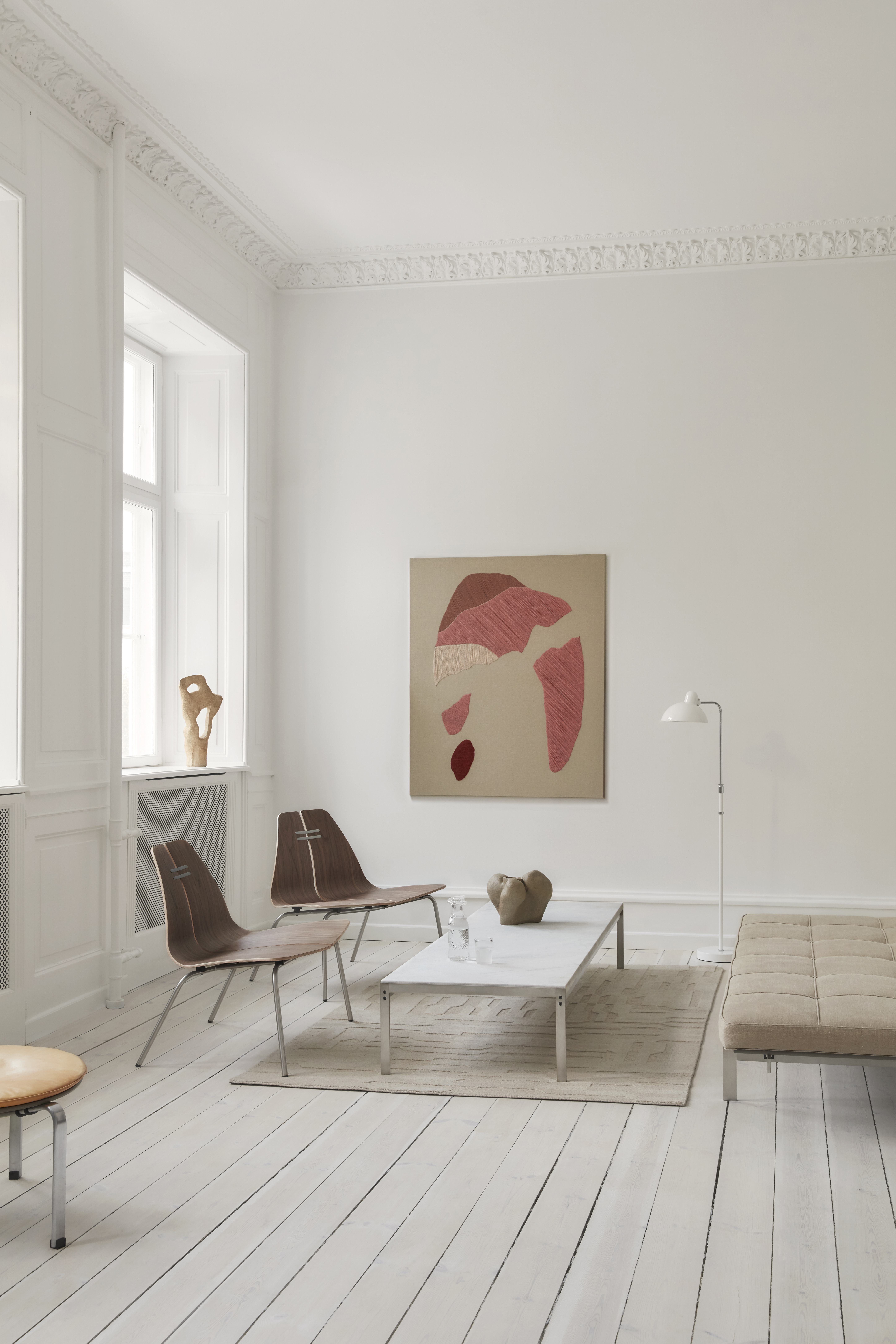 fh-pk23-walnut-pk63-marble-rolled-white-pk80-canvas-kaiser-idell-6580-f-white