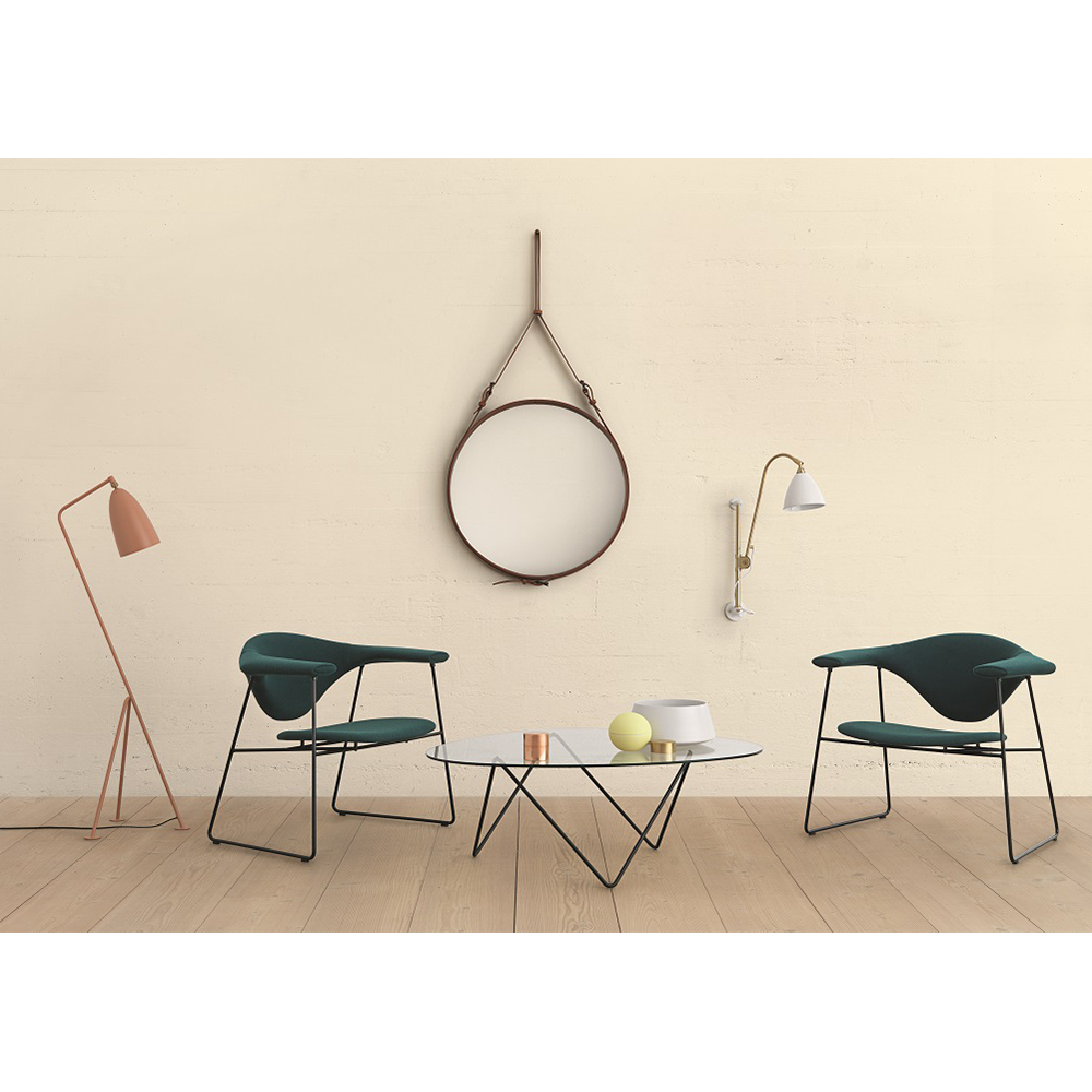 Adnet Round Mirror