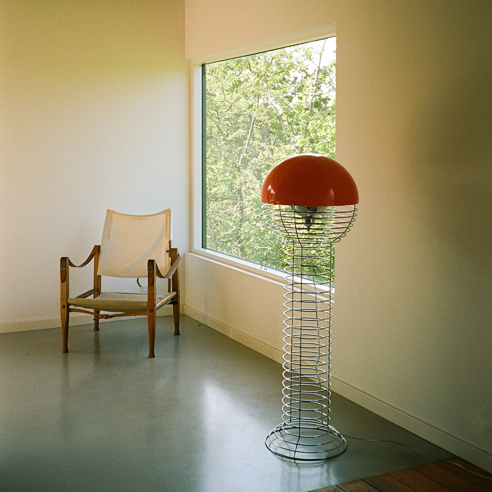 Wire Floor Lamp