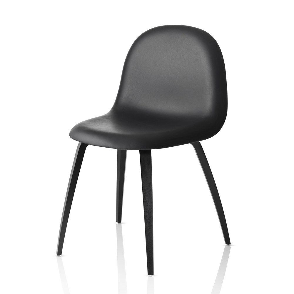 GUBI 3D Dining Chair Wood Base