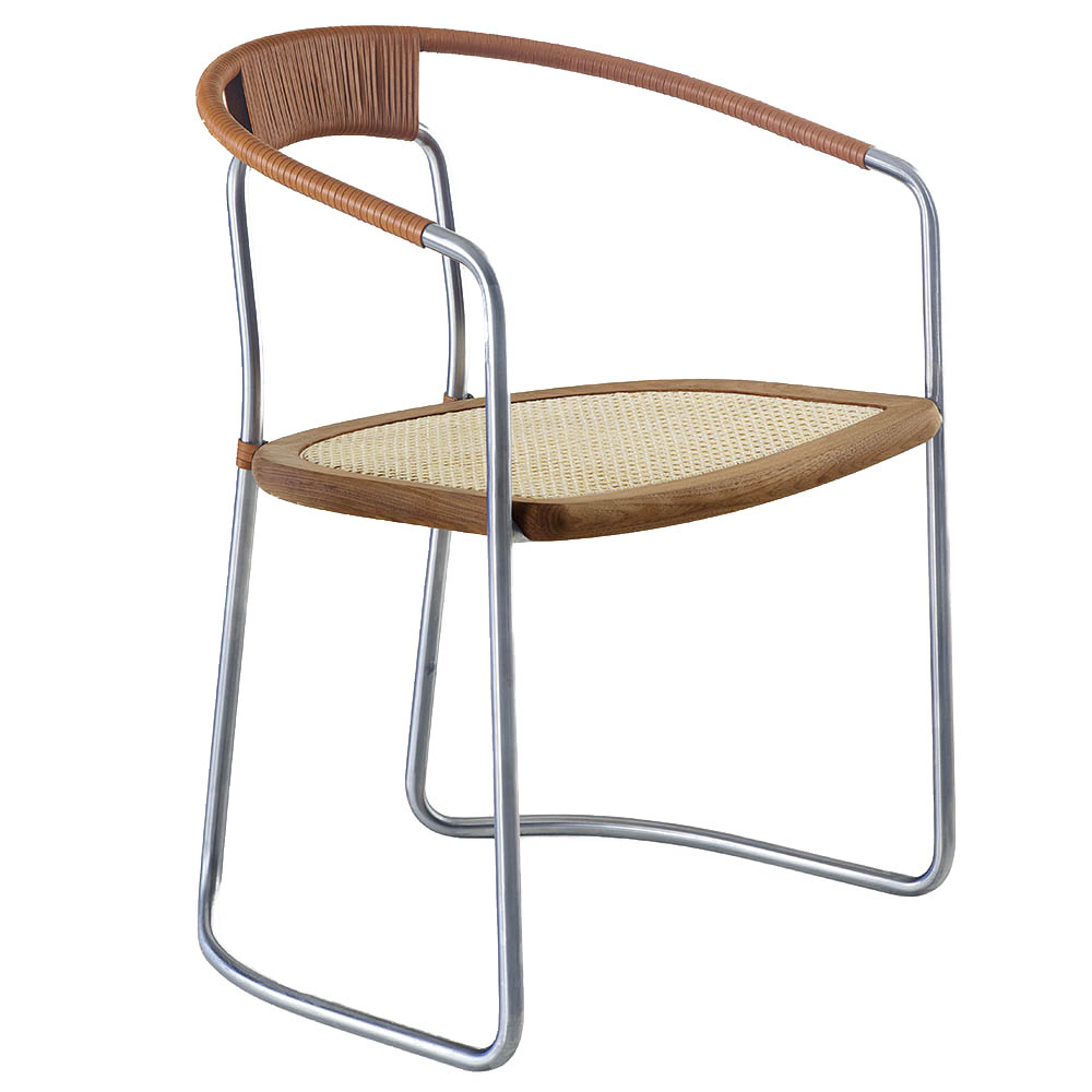 CB-450 Geometric Side Chair 