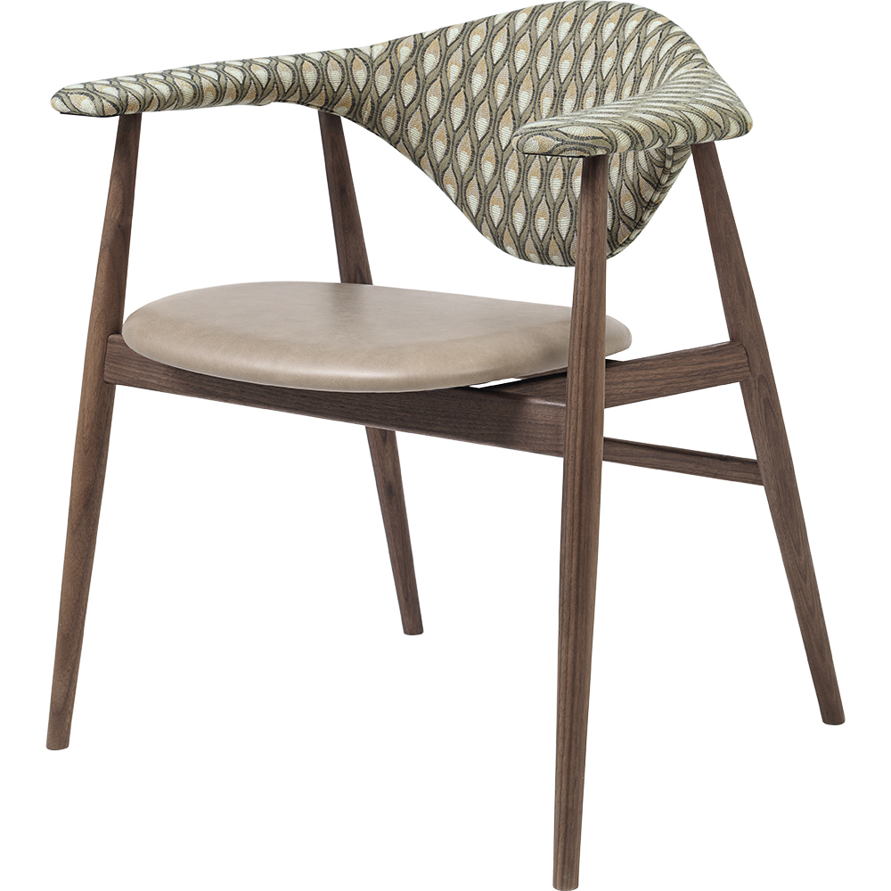 Masculo Dining Chair - Wood Base