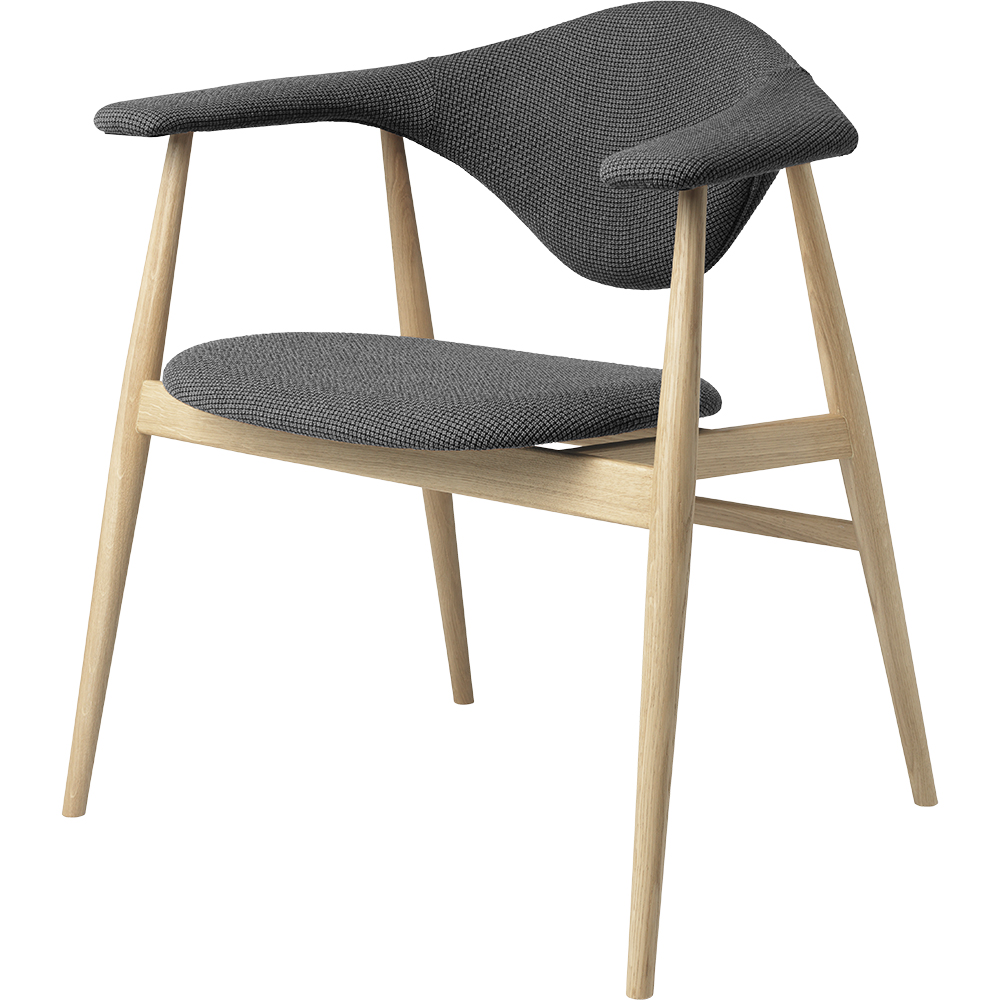 Masculo Dining Chair - Wood Base